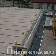 Строительство дома из газобетона, газобетонных блоков. Сборные панели перекрытия из газобетона.